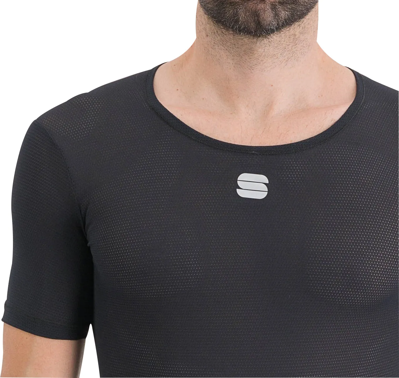 Sportful Thermodynamic Lite Short Sleeve Mens Base Layer - Black