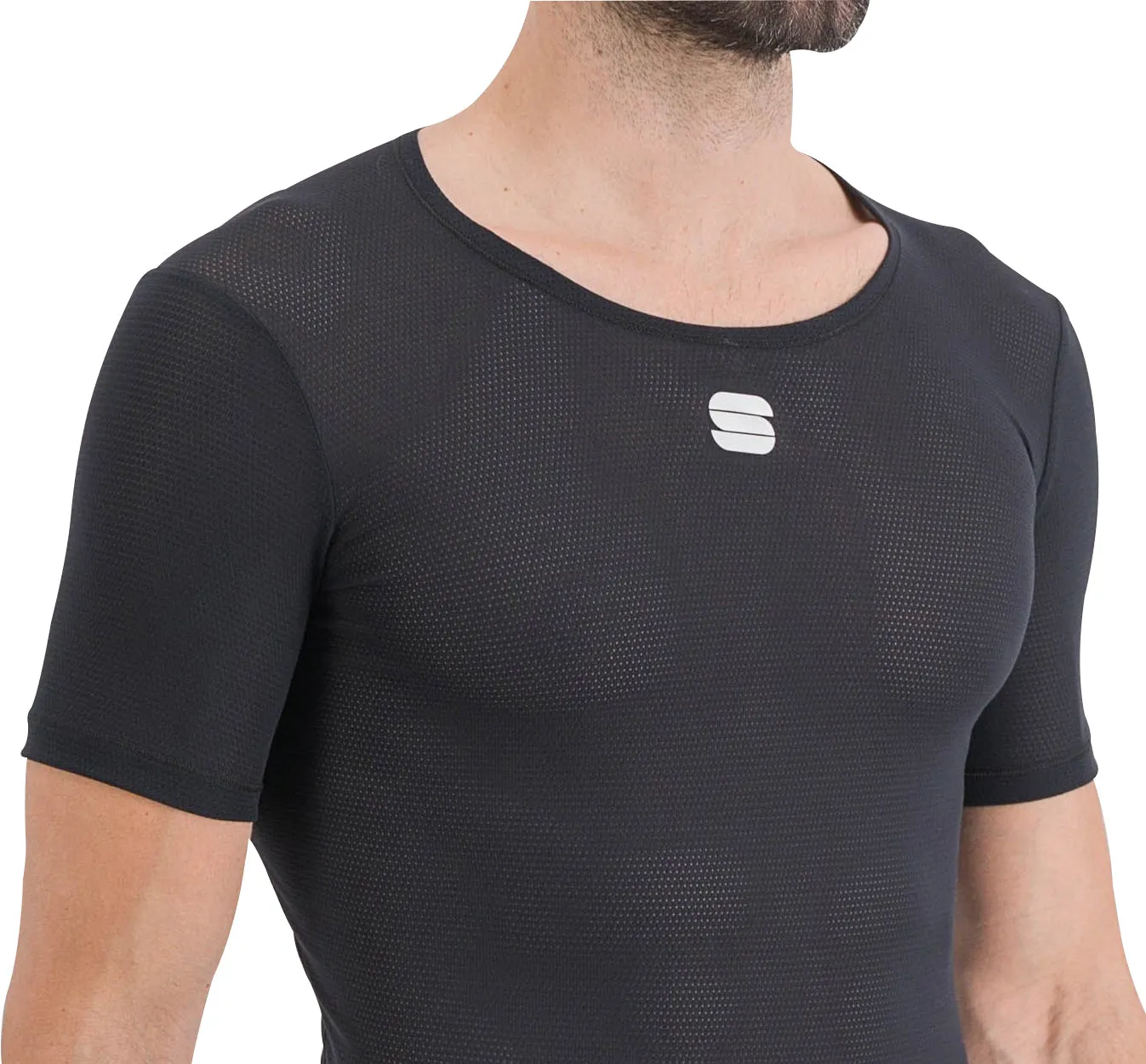 Sportful Thermodynamic Lite Short Sleeve Mens Base Layer - Black