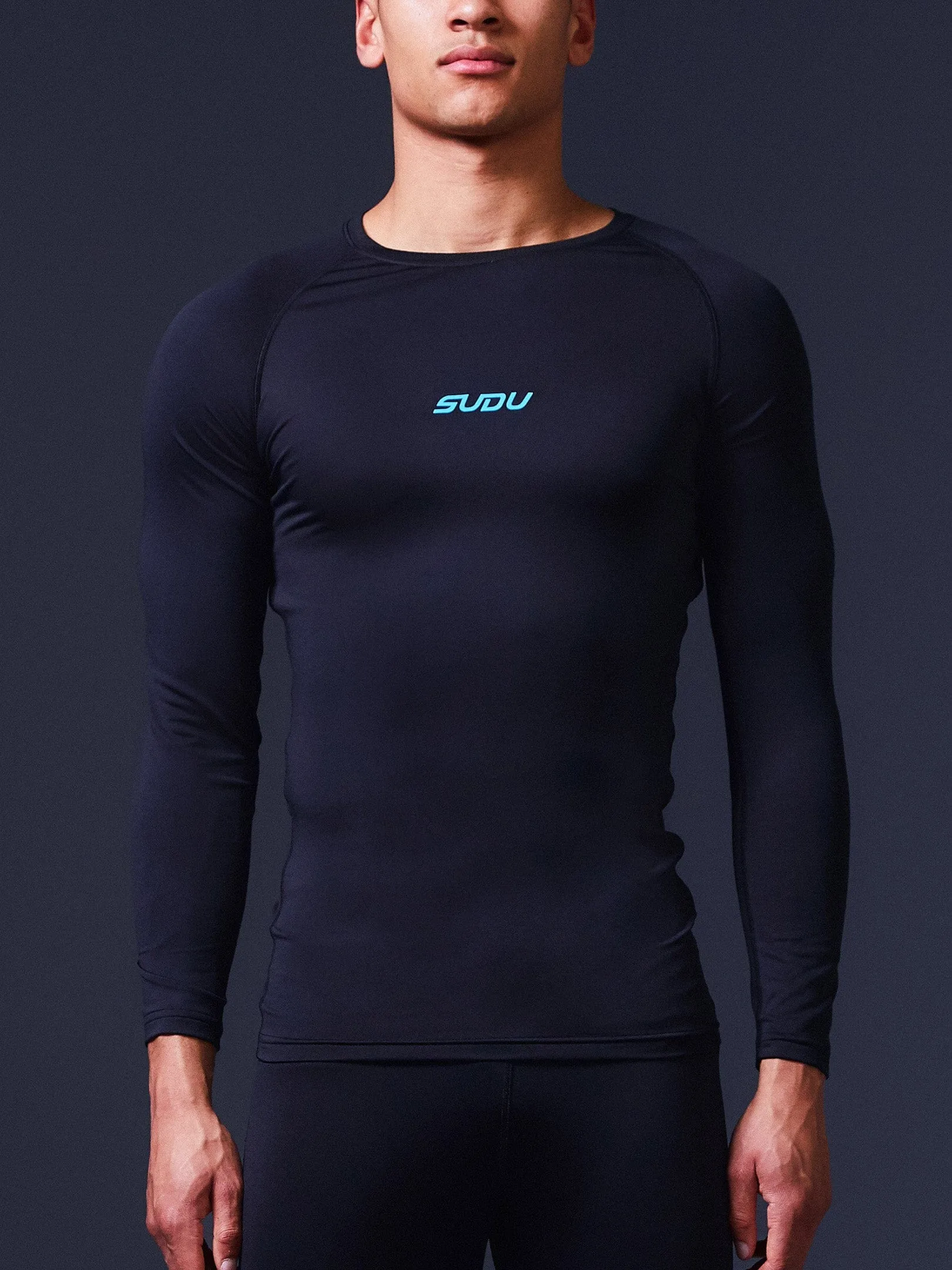 SRB LS 01 Run Long Sleeve Baselayer - Black