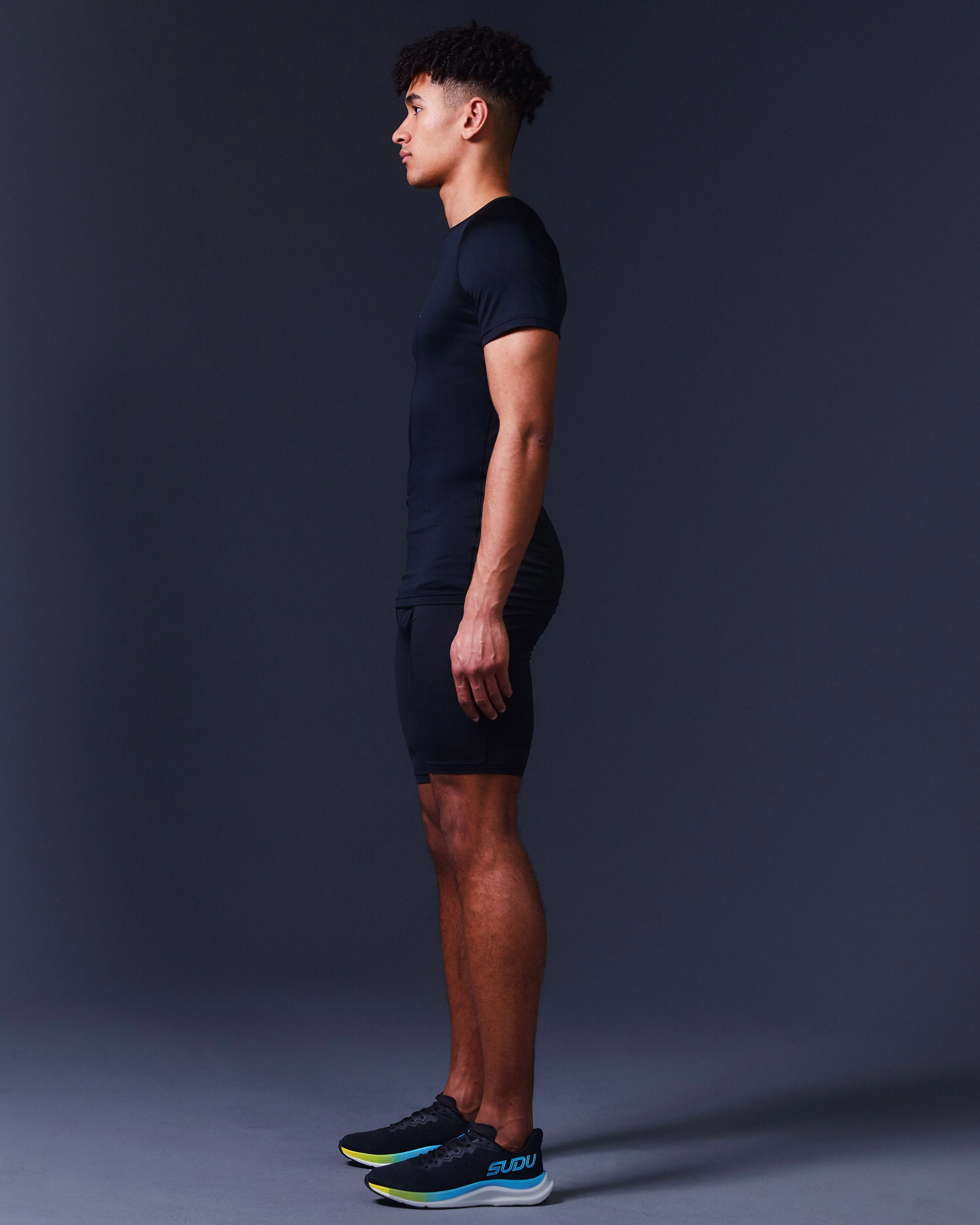 SRB SS 01 Run Short Sleeve Baselayer - Black