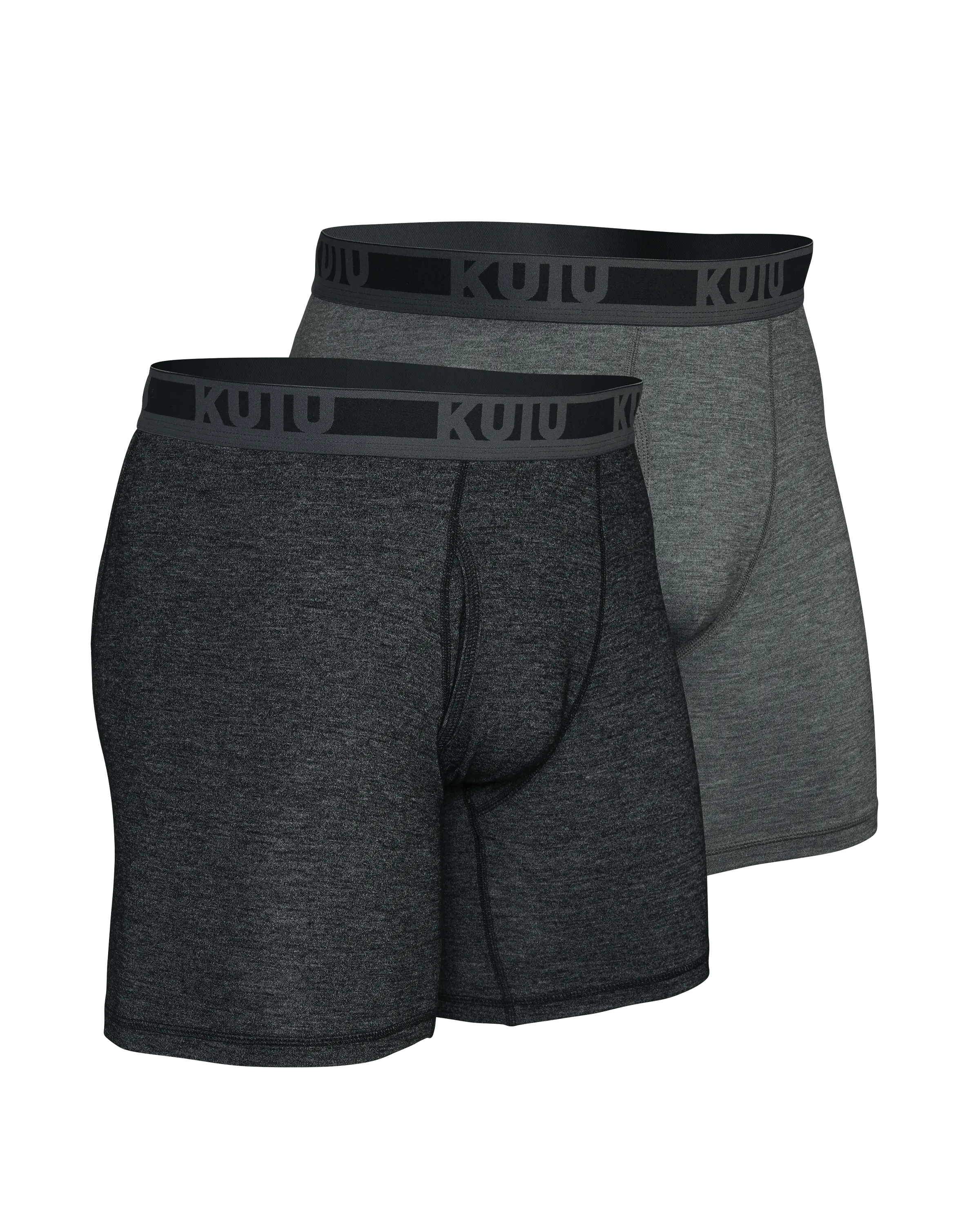 ULTRA Merino Boxer Brief 2-Pack | Black-Stone