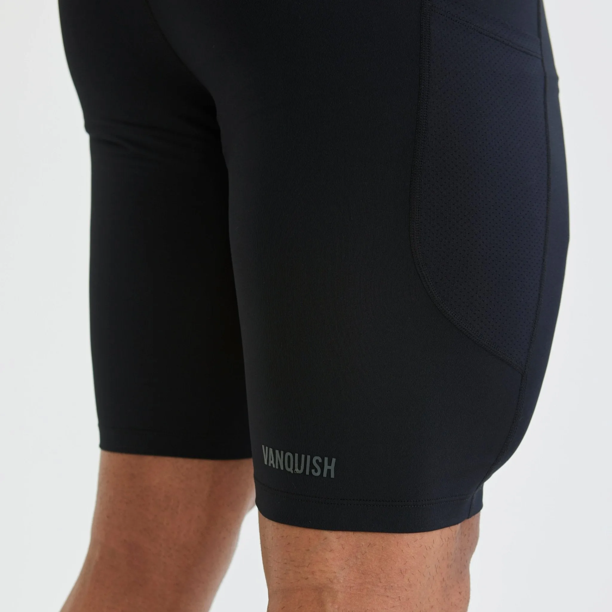 Vanquish Utility Black Base Layer Shorts