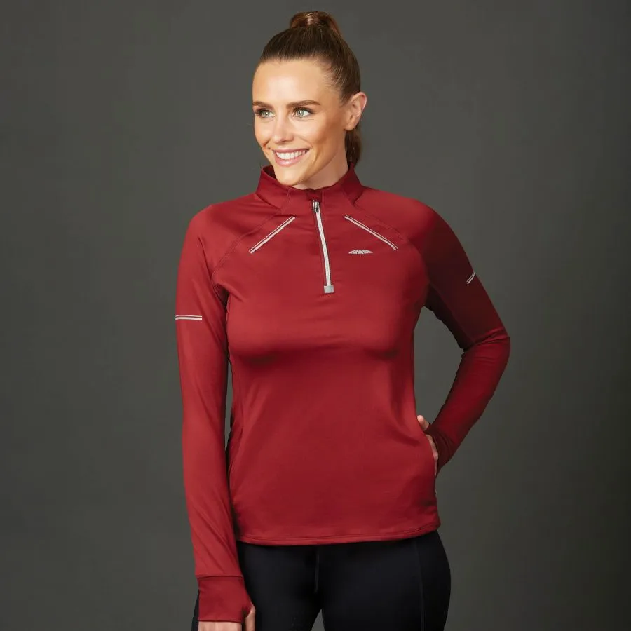 Weatherbeeta Maroon Thermal Base Layer 'Victoria'