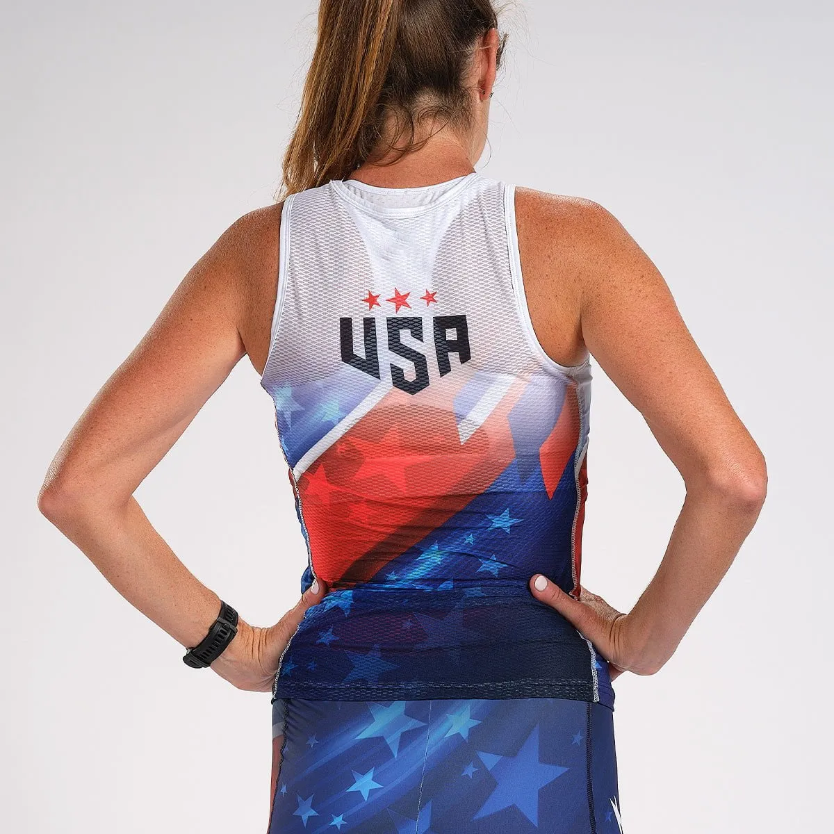 Women's Ltd Cycle Base Layer - USA