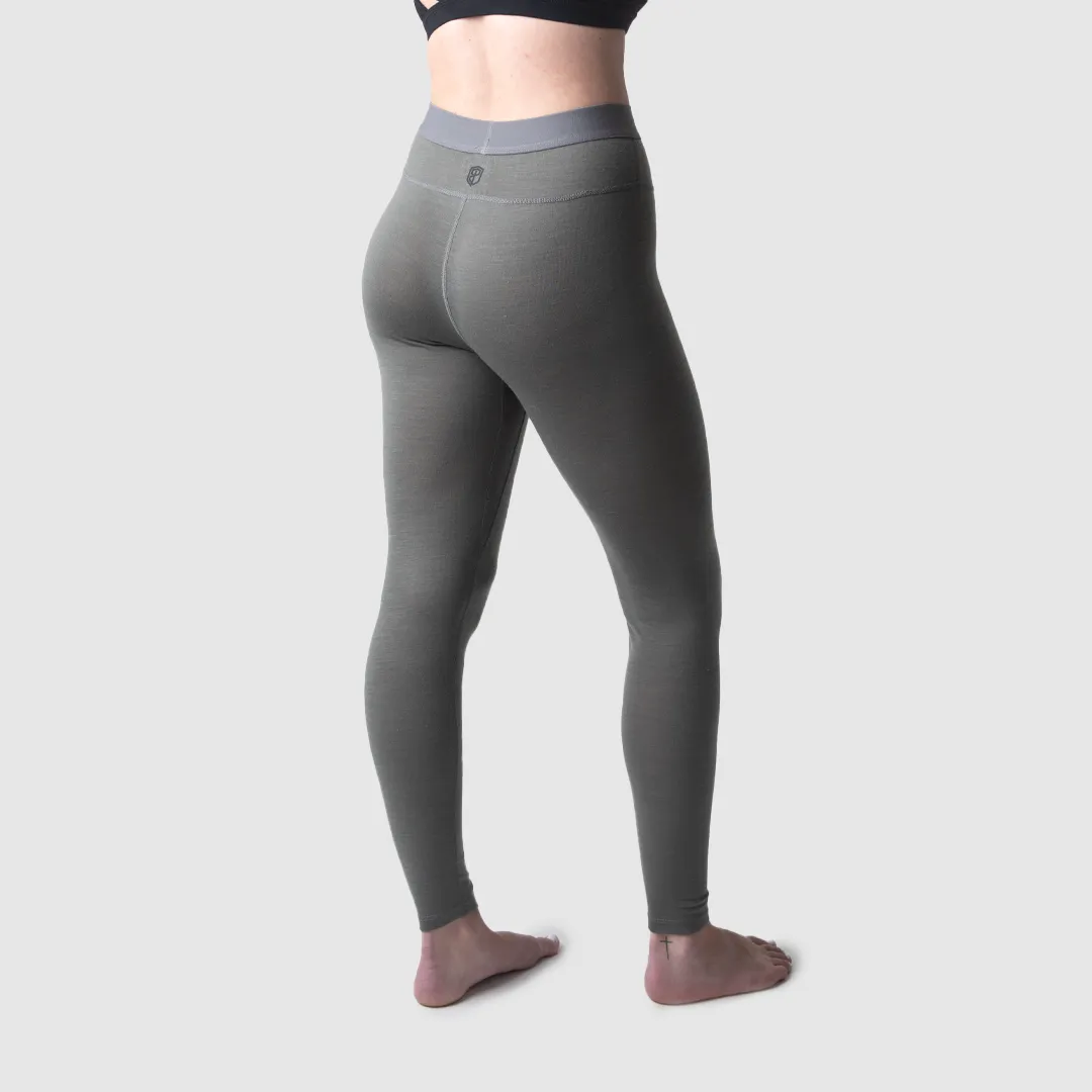 Women's Ridgeline Base Layer Bottom (Wolf Grey)