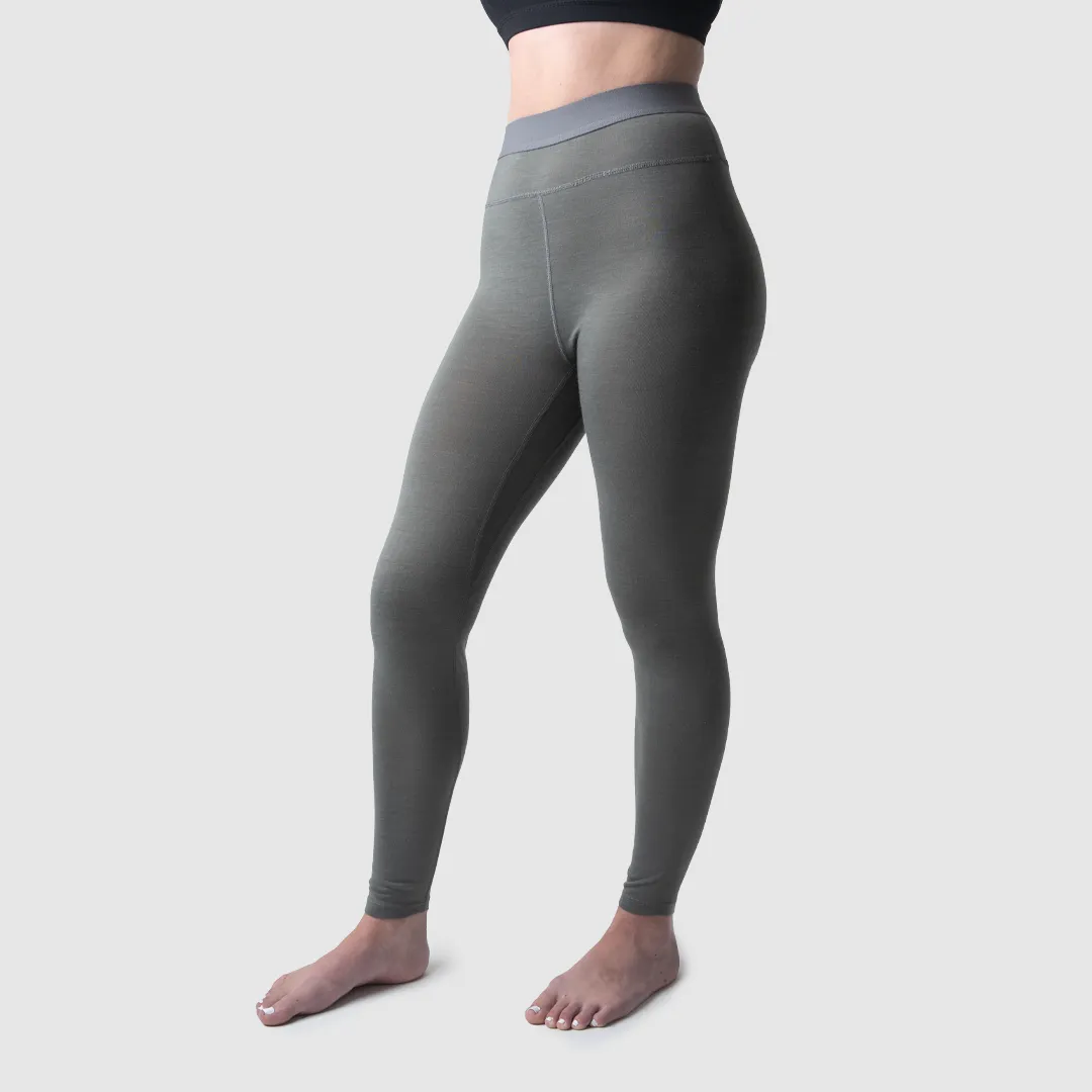 Women's Ridgeline Base Layer Bottom (Wolf Grey)