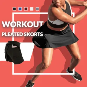 Workout Pleated Skorts